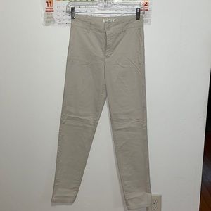 L.O.G.G. Off-white Business Casual pants (Size 2)
